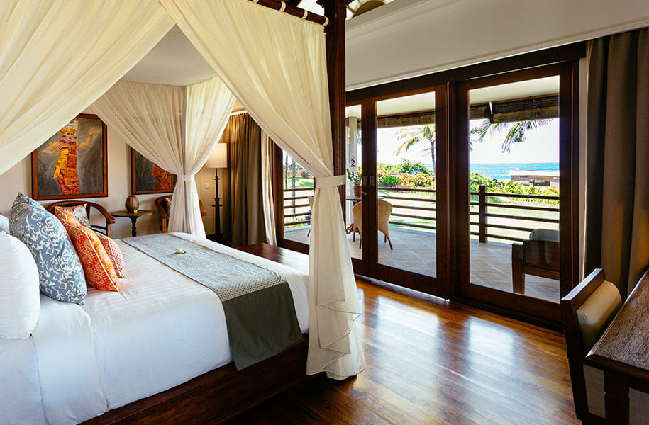 Villa Semarapura - Bedroom three with balcony