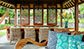 Villa Semarapura - Dining room and sofas